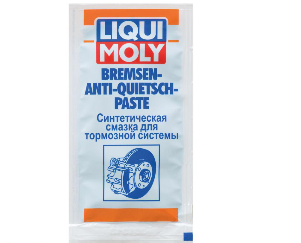 Мастило Liqui Moly Bremsen-Anti-Quietsch-Paste для гальм 100 мл